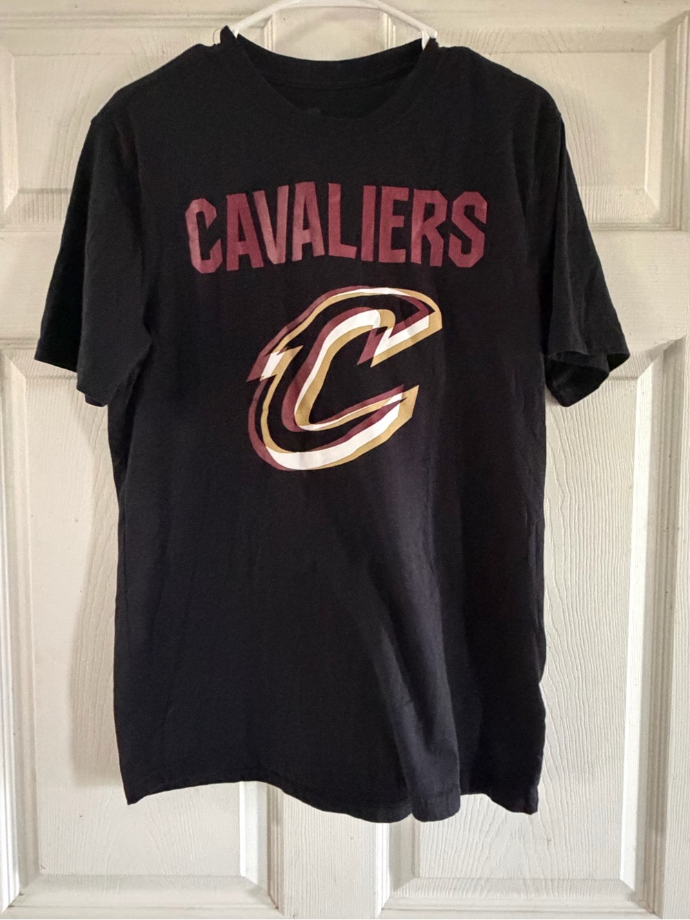 Cavaliers Black Short-Sleeve Graphic Tee